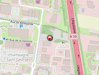 Carte de Gamm Vert à Saintes