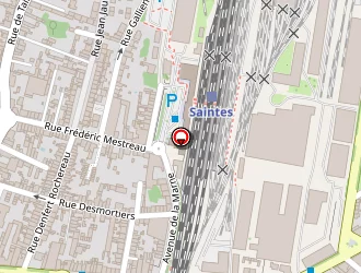 Carte de Dugué Jean à Saintes