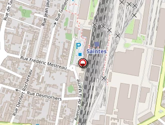 Carte de Bourel Jean Marc à Saintes