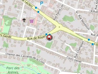 Carte de Actionis à Saintes