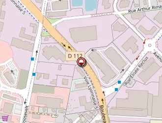 Carte de Aldi Marche à Vaulx-en-velin