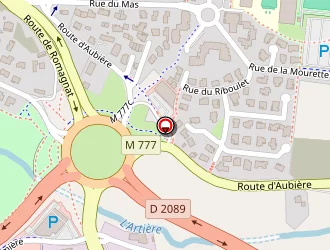 Carte de Mcdonald's à Beaumont