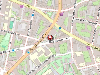 Carte de Imperial Discotheque à Lyon