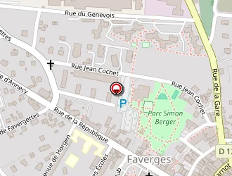 Carte de Secours Catholique à Faverges