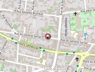 Carte de Roudier Frédérique à Saintes