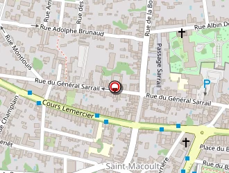 Carte de Vival à Saintes