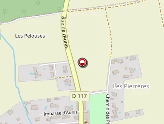 Carte de Mairie De Nancras à Nancras