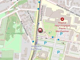 Carte de Loriot Christine à Lyon