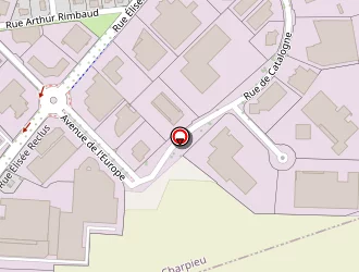 Carte de Agcim à Décines-charpieu