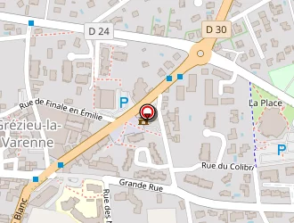 Carte de Toane à Grézieu-la-varenne