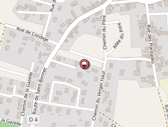 Carte de Olmy Services à Chauriat