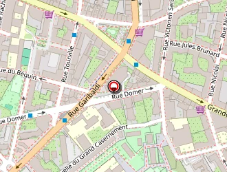 Carte de Hippo-cafe Riad-jean à Lyon