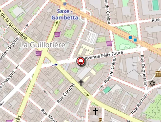 Carte de Curtet Patricia à Lyon