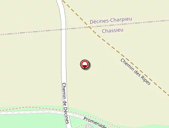 Carte de Xystem à Chassieu