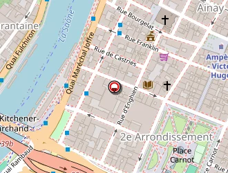 Carte de Supérette De La Gare à Lyon