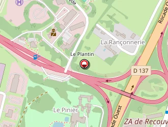 Carte de Relais Du Bois St Georges à Saintes