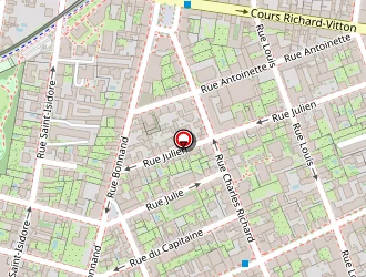 Carte de Collège Molière à Lyon