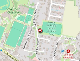 Carte de Cartridge World à Saintes