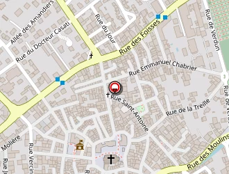 Carte de Moreau Soler Brazier à Aubière