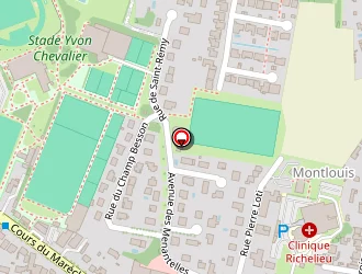 Carte de Auto Moto Ecole Stop à Saintes