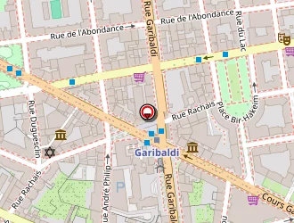 Carte de Lyon Métropole Habitat (agence Lyon Rive Gauche) à Lyon