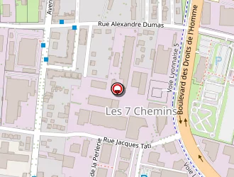 Carte de Cotrin à Vaulx-en-velin