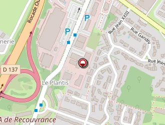 Carte de Axis à Saintes