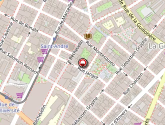 Carte de Cafe Comptoir Saint Jerome à Lyon