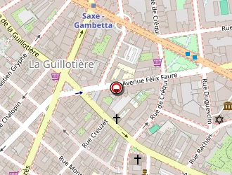 Carte de Les Gouts D'elmina à Lyon