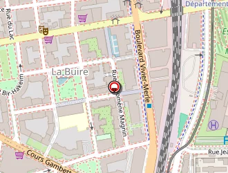 Carte de Missions Africaines (congregation) à Lyon