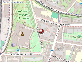 Carte de La Poste à Lyon