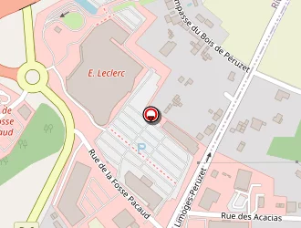 Carte de Centre Leclerc à Rivières