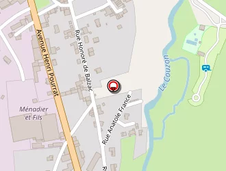 Carte de Roux André à Courpière