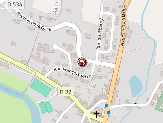 Carte de Complexe Sportif Du Vigen à Vigen (le)