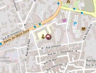 Carte de Les Glycines à Beaumont