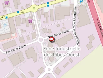 Carte de Loc'nacelle à Aubière