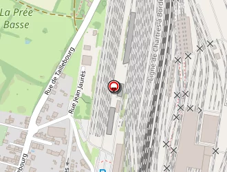 Carte de Direction Des Infrastructures à Saintes