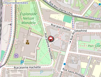 Carte de Forêt Anne à Lyon