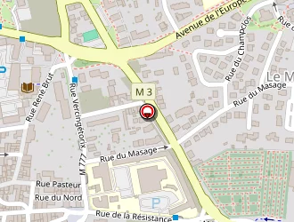 Carte de Chambas Gerard à Beaumont