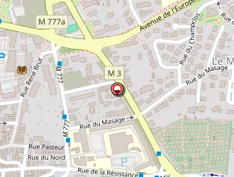 Carte de Astic Eric à Beaumont