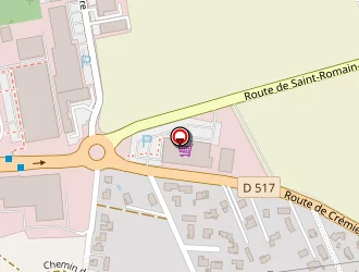 Carte de Centre Leclerc à Tignieu-jameyzieu