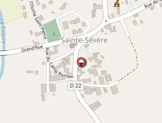 Carte de Emi à Sainte-sévère