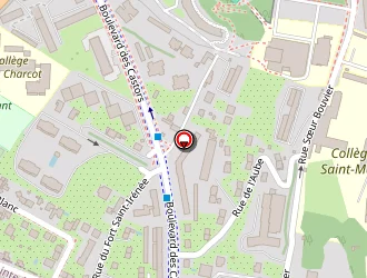 Carte de Bourgeois Benjamin à Lyon