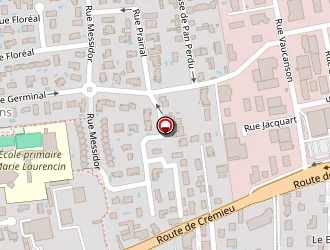 Carte de Manae à Tignieu-jameyzieu