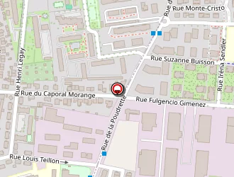 Carte de Initial Btb à Vaulx-en-velin