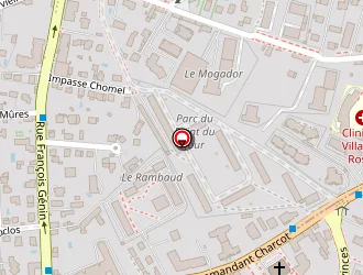 Carte de Perret Bernard à Lyon