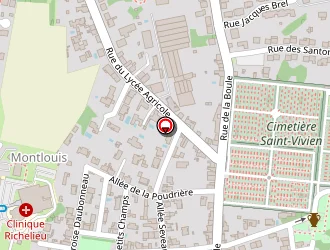 Carte de Pfg - Services Funéraires à Saintes