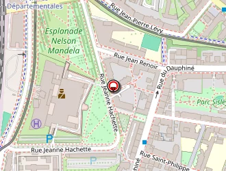 Carte de Flacard Romain à Lyon