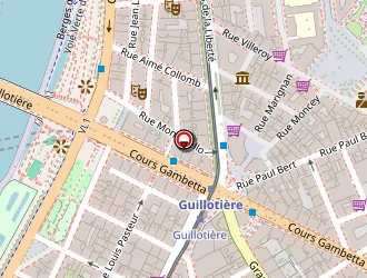 Carte de Librairie Rive Gauche à Lyon