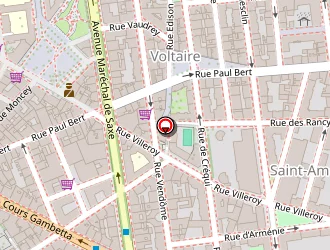 Carte de Lyon Informatique à Lyon